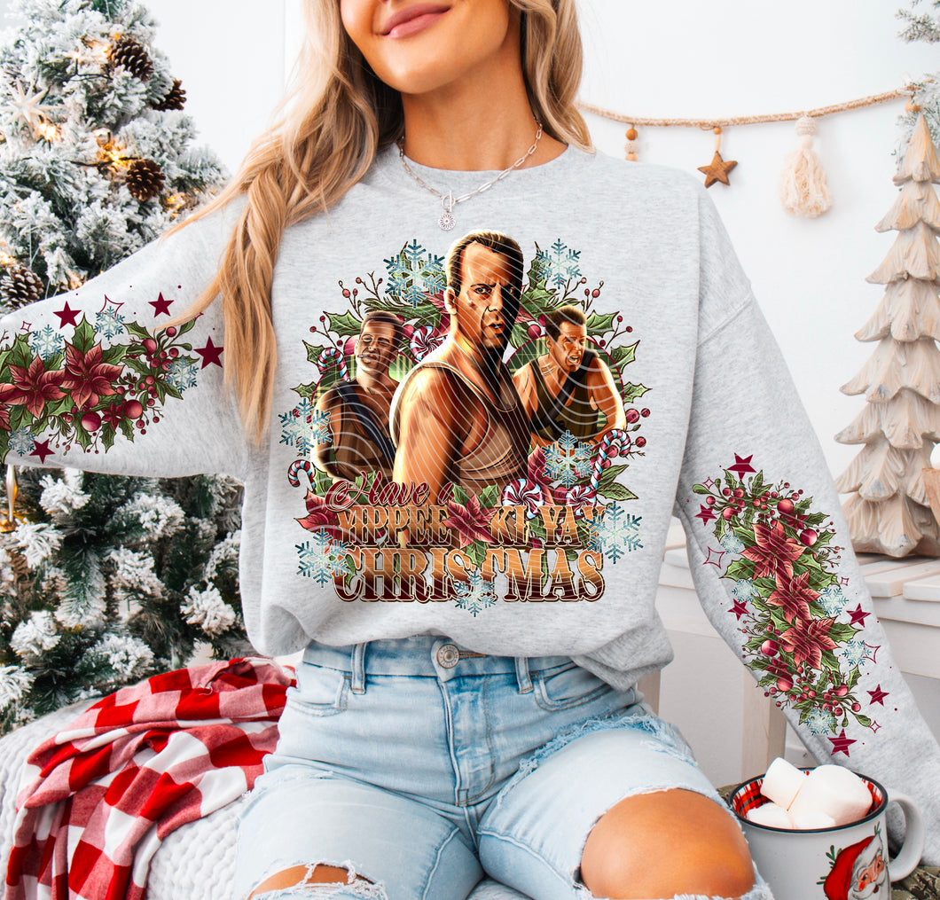 Die hard sweatshirt Fazenbaker Creations