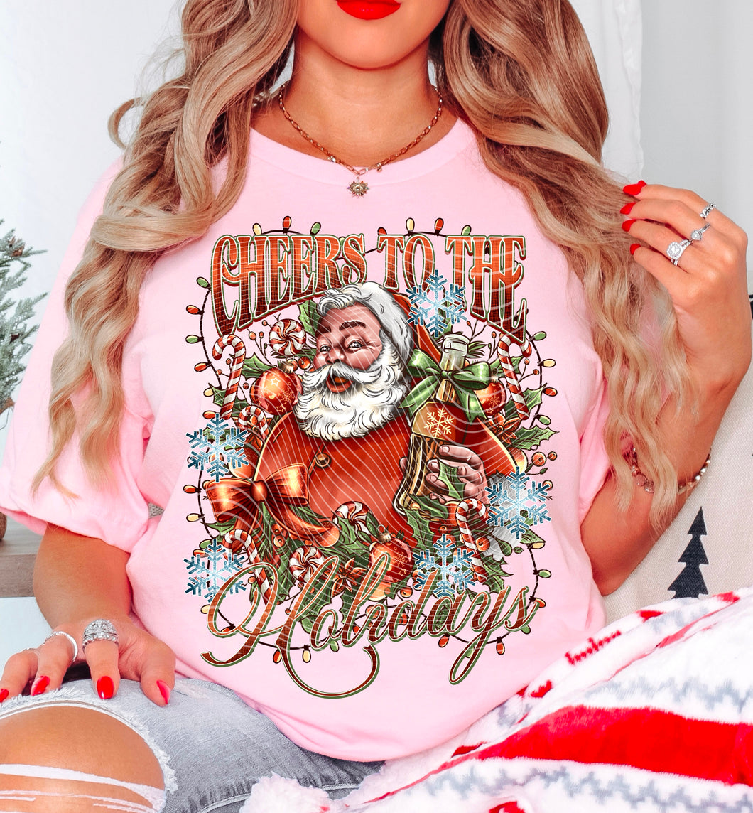 Cheer to the holiday tshirt