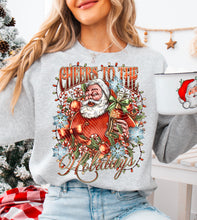 Load image into Gallery viewer, Cheers to the holiday sweatshirt
