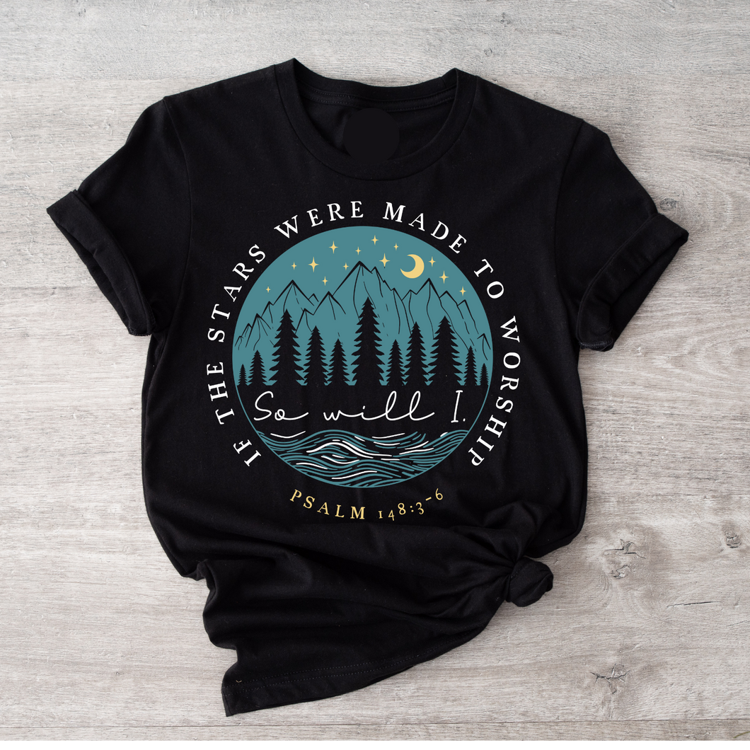 If the stars were meant to worship so will I
